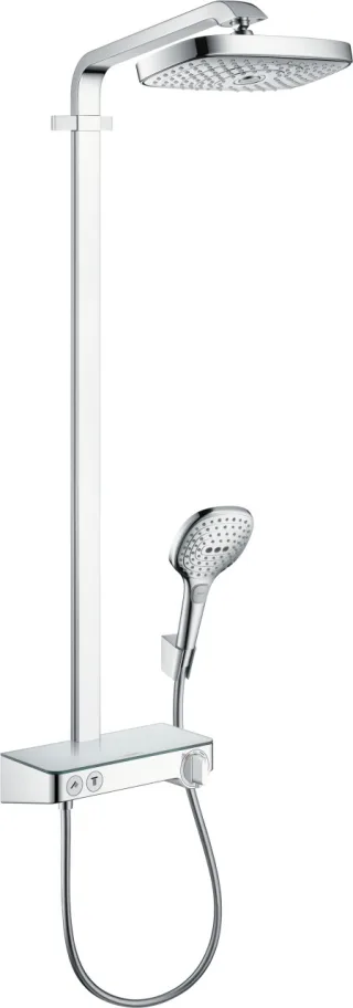 Hansgrohe Showerpipe Raindance Select E 300 2jet EcoSmart ShowerTablet chrom, 27283000 27283000
