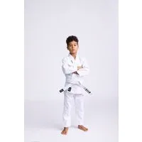 IPPON GEAR Karateanzug Rookie BJJ Brazilian Jiu Jitsu Anzug (Jacke, Hose und Gürtel), 350gr/m² Stoffdichte I Reißfestes Material mit versiegelten Nähten
