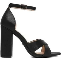 DeeZee Deezee Damensandalen Schwarz DeeZee-CEO-998877 Schwarz Sandale