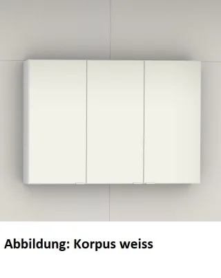 Artiqua Variabler Spiegelschrank, Eiche Weiß quer NB, 070-SDV-3-440 070-SDV-3-440