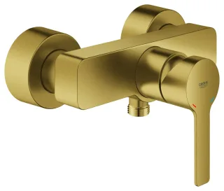 GROHE Einhand-Brausebatterie Lineare 33865_1, Wandmontage cool sunrise gebürstet, 33865GN1 33865GN1
