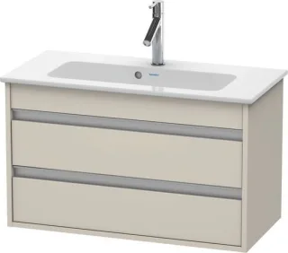 Duravit Ketho Waschtischunterbau wandhängend Taupe Matt 800x385x480 mm - KT645309191 KT645309191