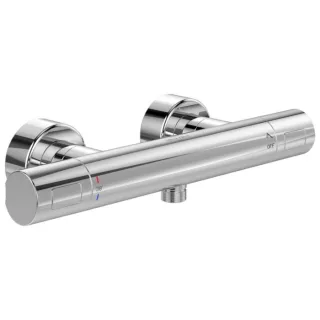 Villeroy & Boch Universal Taps & Fittings Brause-Thermostat TVS00001700061 rund, Wandmontage, chrom