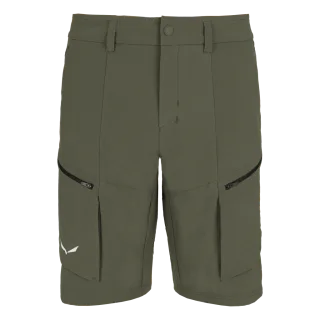 SALEWA - Puez Durastretch Cargo Shorts Herren - Grün (Gr.46)