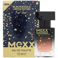 Mexx Eau de Toilette Mexx Black & Gold Limited Edition Woman EDT Eau de Toilette sinnlich b