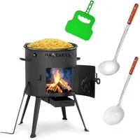 BIG-PAN Feuerstelle Ø36cm Uchag 10L Kazan Zubehör WOK Kasan Utschak