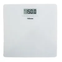 Tristar Personenwaage Tristar WG-2419 Personenwaage bis 150kg aus Glas weiß