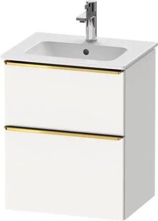Duravit D-Neo Waschtischunterbau wandhängend Weiß Matt 510x402x625 mm - DE4360034180000 DE4360034180000
