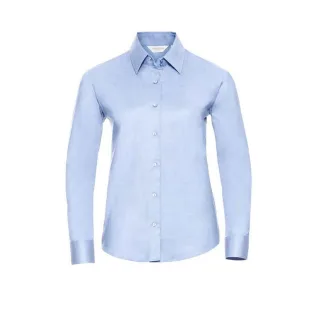 Russell Collection - "Classic" Hemd für Damen Langärmlig ()
