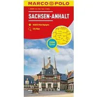MARCO POLO Regionalkarte Deutschland 08 Sachsen-Anhalt 1:200.000 / diverse