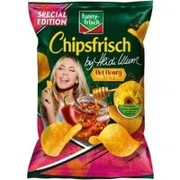 funny-frisch Knabberei, funny-frisch Chipsfrisch by Heidi Klum Hot Honey Special Edition 130g