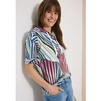 CECIL Kapuzenshirt im soften Baumwoll-Mix
