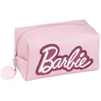 Barbie Kulturbeutel Damen Toilettentasche & Kosmetiktasche für Urlaub und Alltag