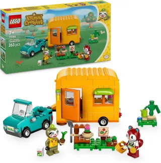 Lego Animal Crossing 77054 - Gerds Wohnwagen & Gärtnerei