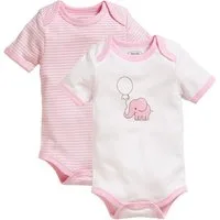 Schnizler Kurzarmwickelbody Body 1/4-Arm 2er Pack Elefant