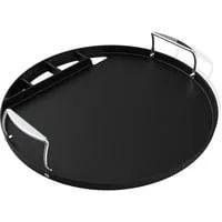 Full Size Grillplatte, Plancha für Holzkohlegrills Ø 57cm schwarz