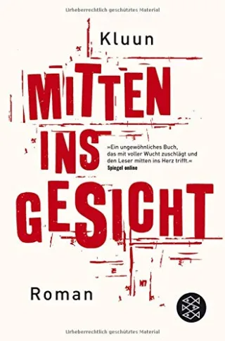 Mitten ins Gesicht: Roman [Taschenbuch] [2007] Kluun Alder-Sijmons Mary und Erik