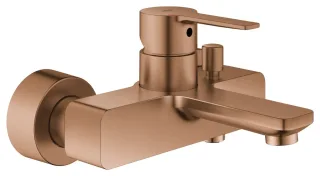 GROHE Einhand-Wannenbatterie Lineare 33849_1, Wandmontage warm sunset gebürstet, 33849DL1 33849DL1