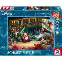 Thomas Kinkade Studios: Disney - Lilo and Stitch Aloha Christmas, Puzzle 1000 Teile