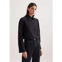 seidensticker Hemdbluse 1/1 Kragen Stickerei