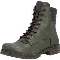 Rieker Schnürstiefelette Schnürboots, Profilsohle, mit Blockabsatz