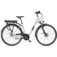 Telefunken E-Bike Cityrad Multitalent RC836, 3 Gang Shimano Shimano Nexus Schaltwerk, Nabenschaltung, Frontmotor, 474 Wh, tiefer Einstieg, 28 Zoll, Pedelec, Elektrofahrrad für Damen u. Herren