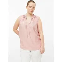 QS Blusentop Bluse Blusentop aus Viskosemix