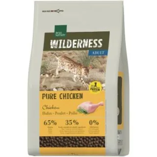 REAL NATURE WILDERNESS Trockenfutter Katze, Adult, Pure Chicken 2x7 kg