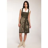 Spieth & Wensky Dirndl Glenn (1-tlg) Schürzenbänder mit Blumenmuster