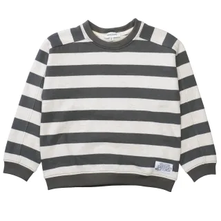 STACCATO - Kn.-Sweatshirt, oversized dark anthra str - Gr. - 134