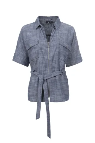 squesto - Jacke ocean blue - Gr. - 42