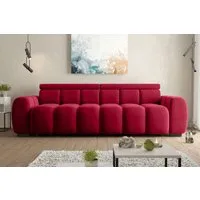 99rooms Big-Sofa Alessio, Sofa, Big-Sofa, mit elektrischer Sitztiefenverstellung, Bezug: Velours TIFFANY