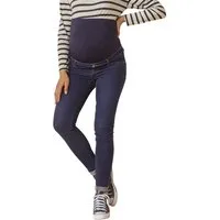 vertbaudet Umstandsjeans Umstands-Jeans mit Stretch-Einsatz, Skinny-Fit Bundweite verstellbar
