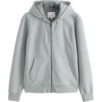 Next Kapuzenpullover Kapuzenjacke aus weichem Modal mit Reißverschluss (1-tlg)