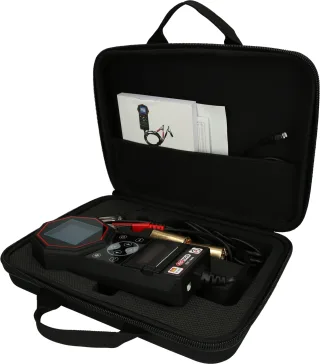KS Tools 12V - 24V Digital-Batterie- und Ladesystemtester mit integriertem Drucker - 550.1649