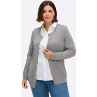 Sieh an! Strickjacke Strickjacke Langarm