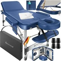 KESSER Massageliege, 3 Zonen Kosmetikliege klappbar & höhenverstellbar mobile Massagebett