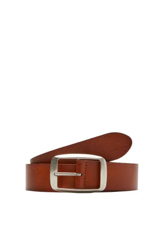 s.Oliver Red Label - Taillengürtel aus Leder braun - Gr. - 100