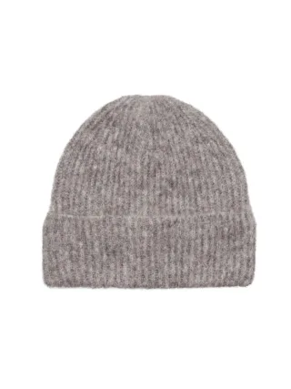beck söndergaard - Beanie aus Alpaka-Wolle grau - Gr. - OS