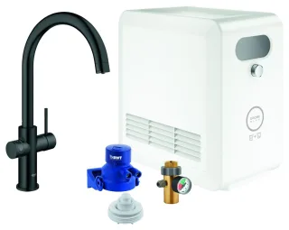 GROHE Starterkit GROHE Blue Professional 31323_2 C-Auslauf BT/WIFI velvet black, 31323KS2 31323KS2