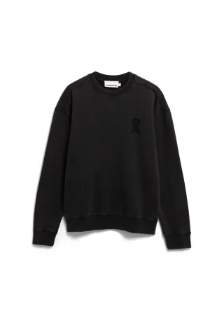 Armedangels - ICONIC Å GMT DYE SWEATSHIRT black washed - Gr. - L