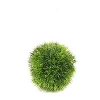 Kunstgras Graskugel Gras, Emerald, Höhe 1 cm, Farbe: Grün