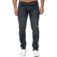 Reslad Stretch-Jeans Reslad Jeans Herren Slim Fit Basic Herren-Hose Jeanshose Männer Jeans Stretch Denim Jeans-Hose Slim Fit