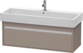 Duravit Ketho Waschtischunterbau wandhängend Basalt Matt 1150x440x410 mm - KT668904343 KT668904343