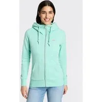 Ragwear Kapuzensweatjacke NESKIA ZIP A O mit Kordelzug und Logo am Ärmel