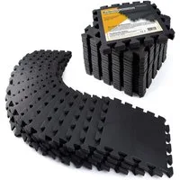 Body & Mind Bodenschutzmatte BODY & MIND XXL Bodenschutzmatte 54-teilig – Puzzle-Fitnessmatte 2 m², XXL Set, 54-St., Puzzleteile Fitnessmatte, Trainingsmatte ca. 2 m²