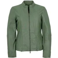 Jilani Lederjacke Kasumi Jilani Collection - Damen Lederjacke Lammnappa sea green