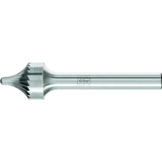 PFERD TOOLS Hartmetall Verrundungsfrässtift V Z3 universal mittel - 21152736