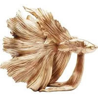 Kare Design Dekofigur Deko Figur Betta Fish Gold Klein
