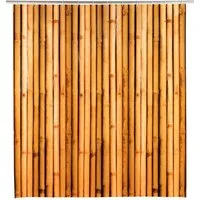 WENKO Duschvorhang Bambusa Breite 180 cm, Höhe 200 cm